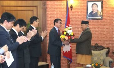 प्रधानमन्त्री ओलीसँगको भेटमा जापानी विदेशमन्त्रीको प्रतिबद्धताःकामदार लैजान समस्या छैन,जापानद्वारा निरन्तर सहयोग हुन्छ