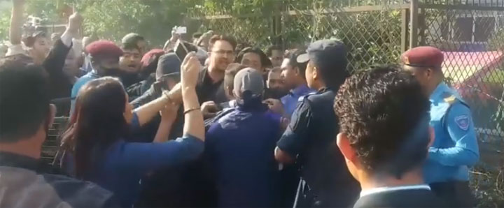 अखिल क्रान्तिकारीका अध्यक्ष ढकाललाई रिहा गर्न १० विद्यार्थी संगठनको माग