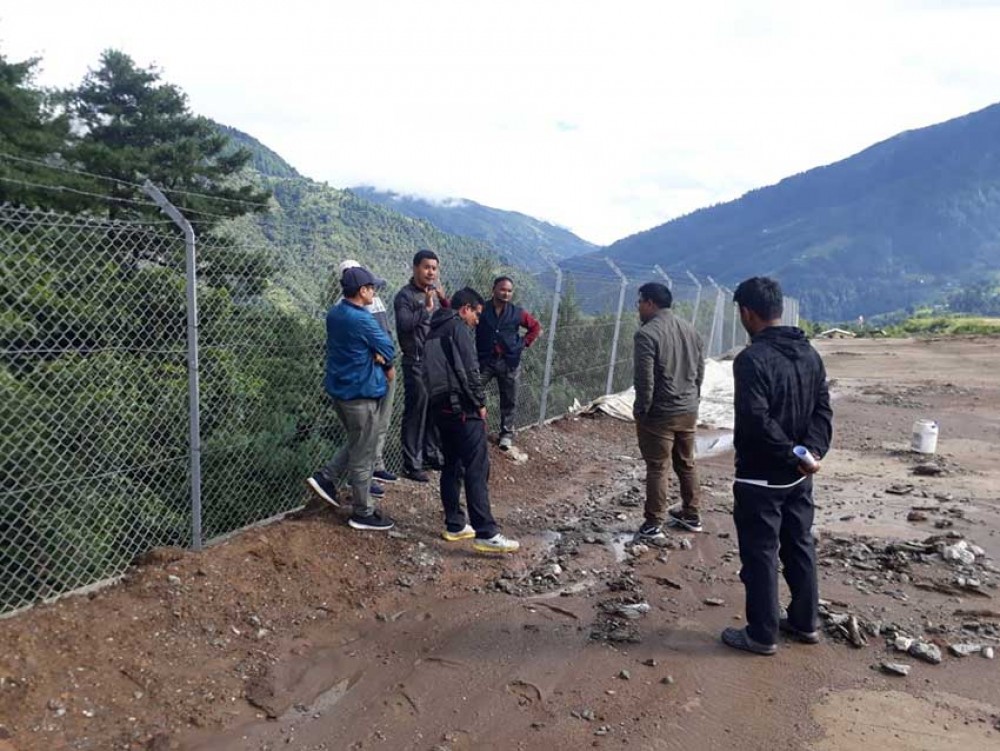 जोखिमयुक्त सोलुखुम्बुको फाप्लु विमानस्थल अनुगमन