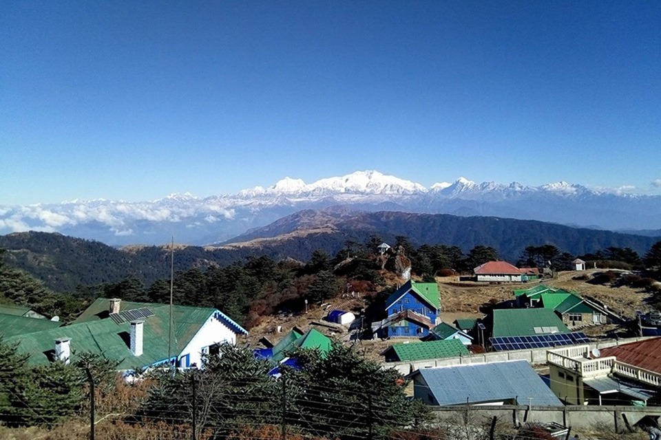 भारतीय दादागिरीः ईलामको सन्दकपुरमा निर्माण गर्न थालिएको भ्यू टावर एसएसबीले रोक्यो