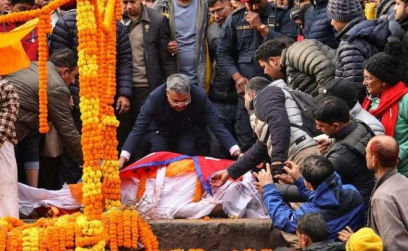 दुःखद संयोग ! आफैंले तयार गरेको चितामा जले केशव भट्टराई