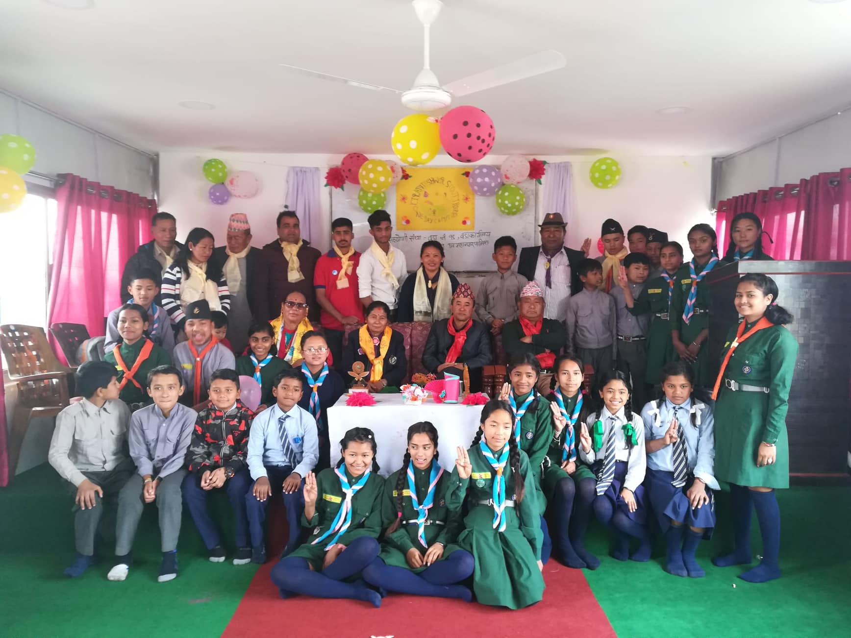 धरान किरातेस्वर माविमा स्काउट क्याम्पियन उद्घाटन