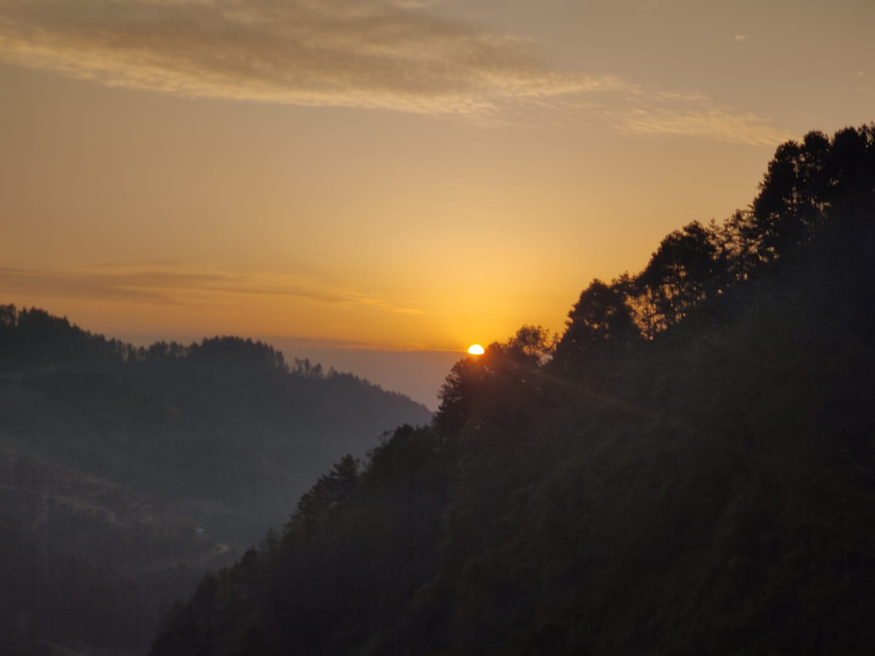 नयाँ वर्ष २०७७को सूर्योदय
