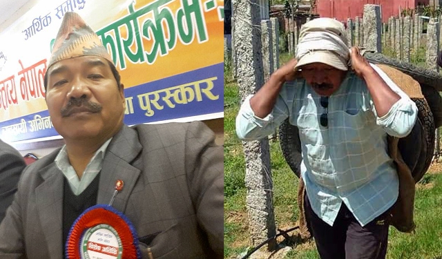 ती मन्त्री, यी कृषक मान्छे उही हुन् लोकेन्द्र विष्टः  युद्धको सुरुङदेखि कृषिको टनेलसम्म !