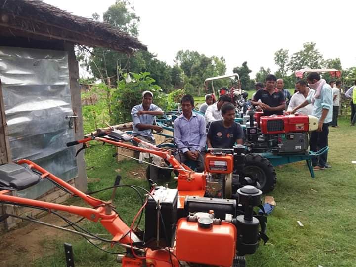 कृषि उत्पादन बढाउन यान्त्रिकरण