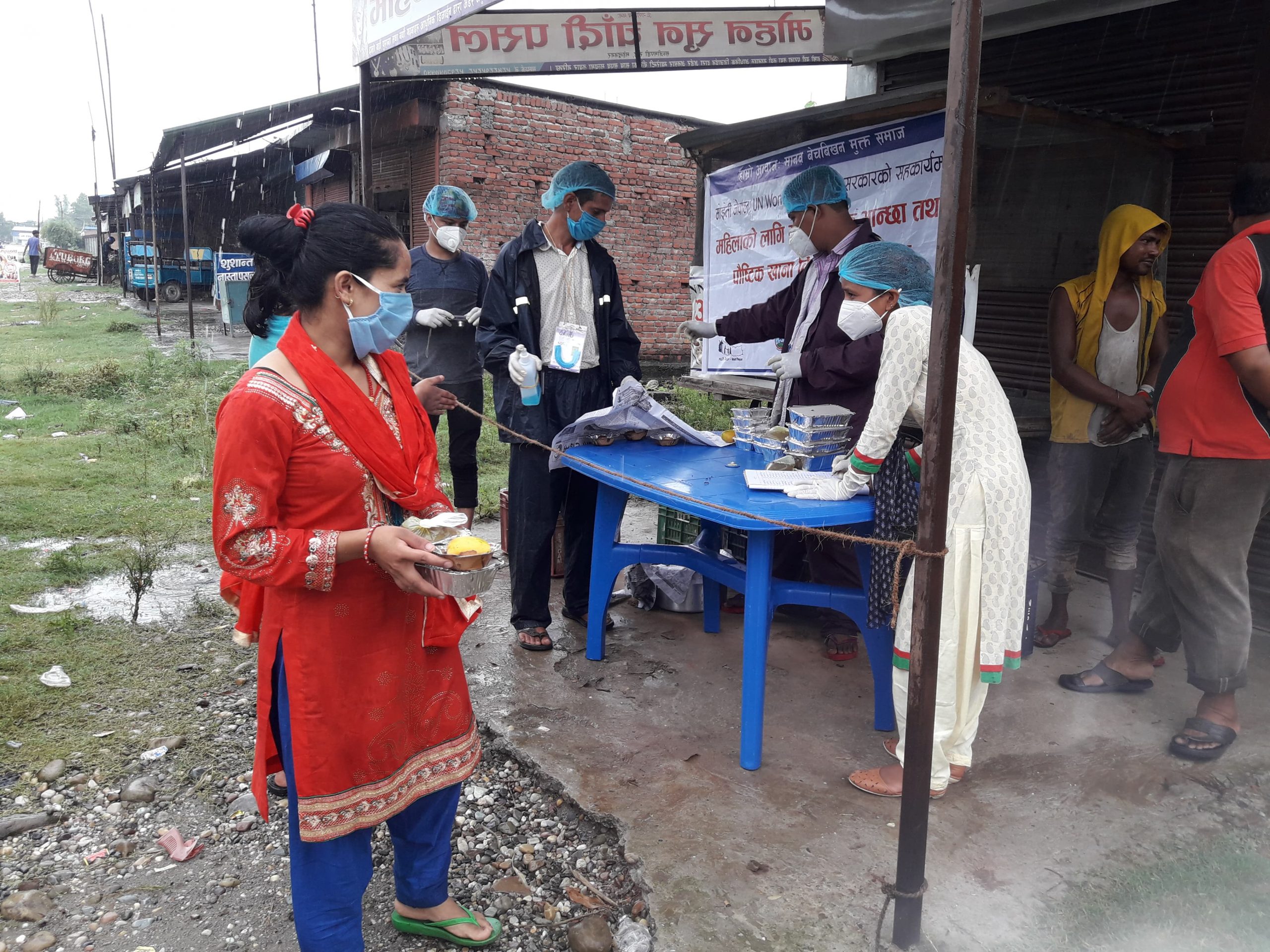 माईती नेपालको माईतमै जस्तो पोषिलो भोजन, ९ दिनमा २२ सय ५० महिला बालबालिकाले खाए