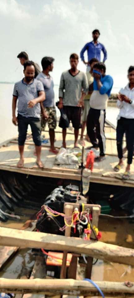 नवलपरासीको नारायणी गण्डक नदिमा मेसिन जडित डुङ्गा संचालनमा आएपछि सुस्ताबासी खुशी