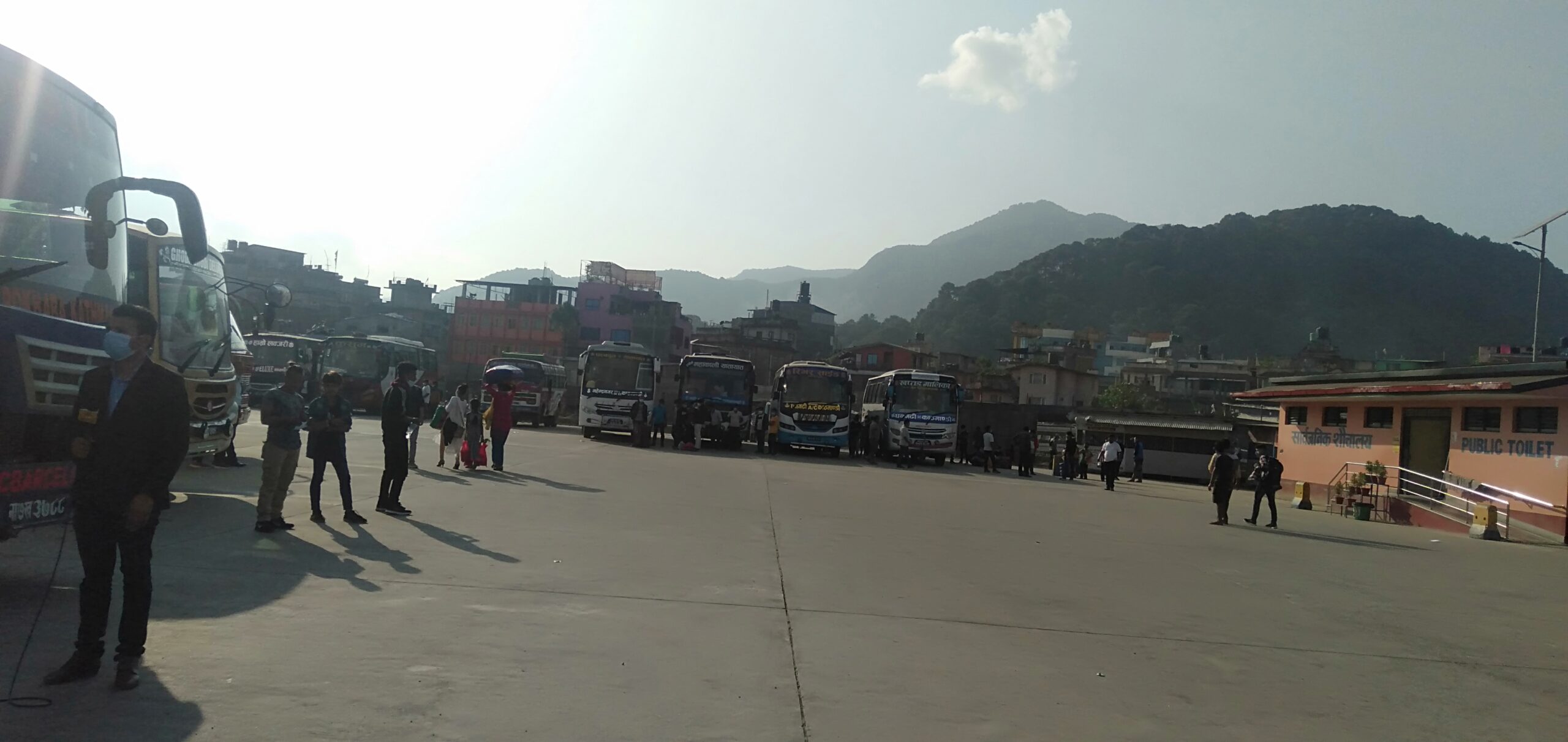 पहिला दशैँमा पाईला टेक्न  मुस्किल पर्ने गोंगबु बसपार्क, यसपाली सुनसान जस्तै ( तस्वीरहरु )