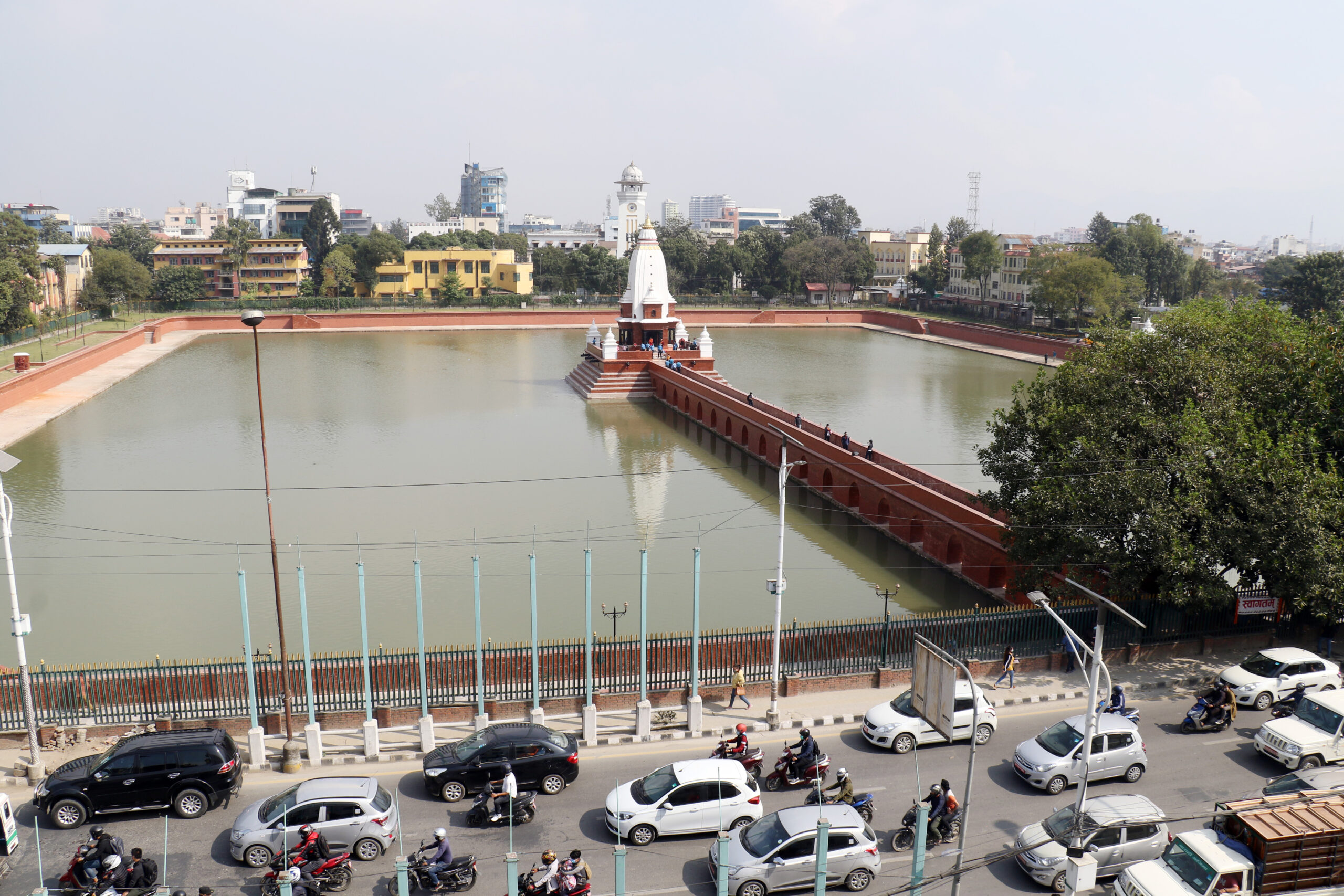 राष्ट्रपतिद्वारा रानीपोखरी र दरबार हाइस्कूल उद्घाटन