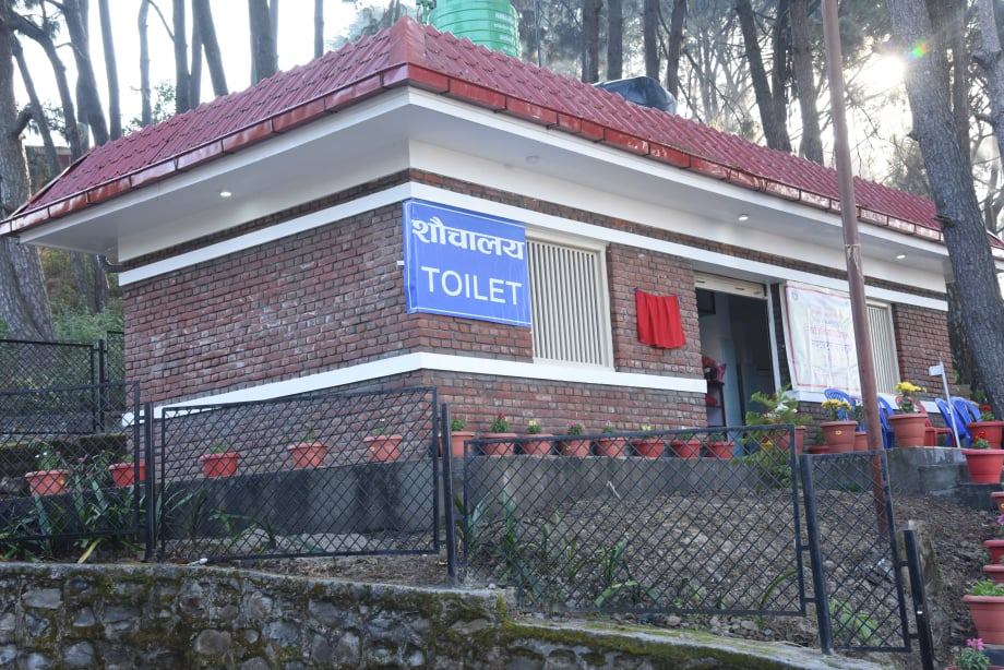 स्वयम्भू बुद्ध पार्क क्षेत्रमा अत्याधुनिक शौचालय निर्माण