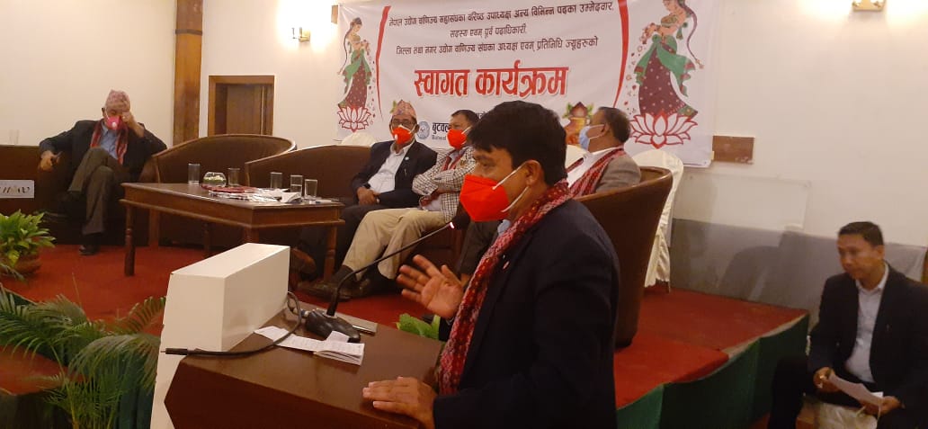 व्यवसायिक क्षेत्रमा देखापरेका समस्या समाधान गर्न मेरो उम्मेदवारीः उपाध्यक्ष ढकाल