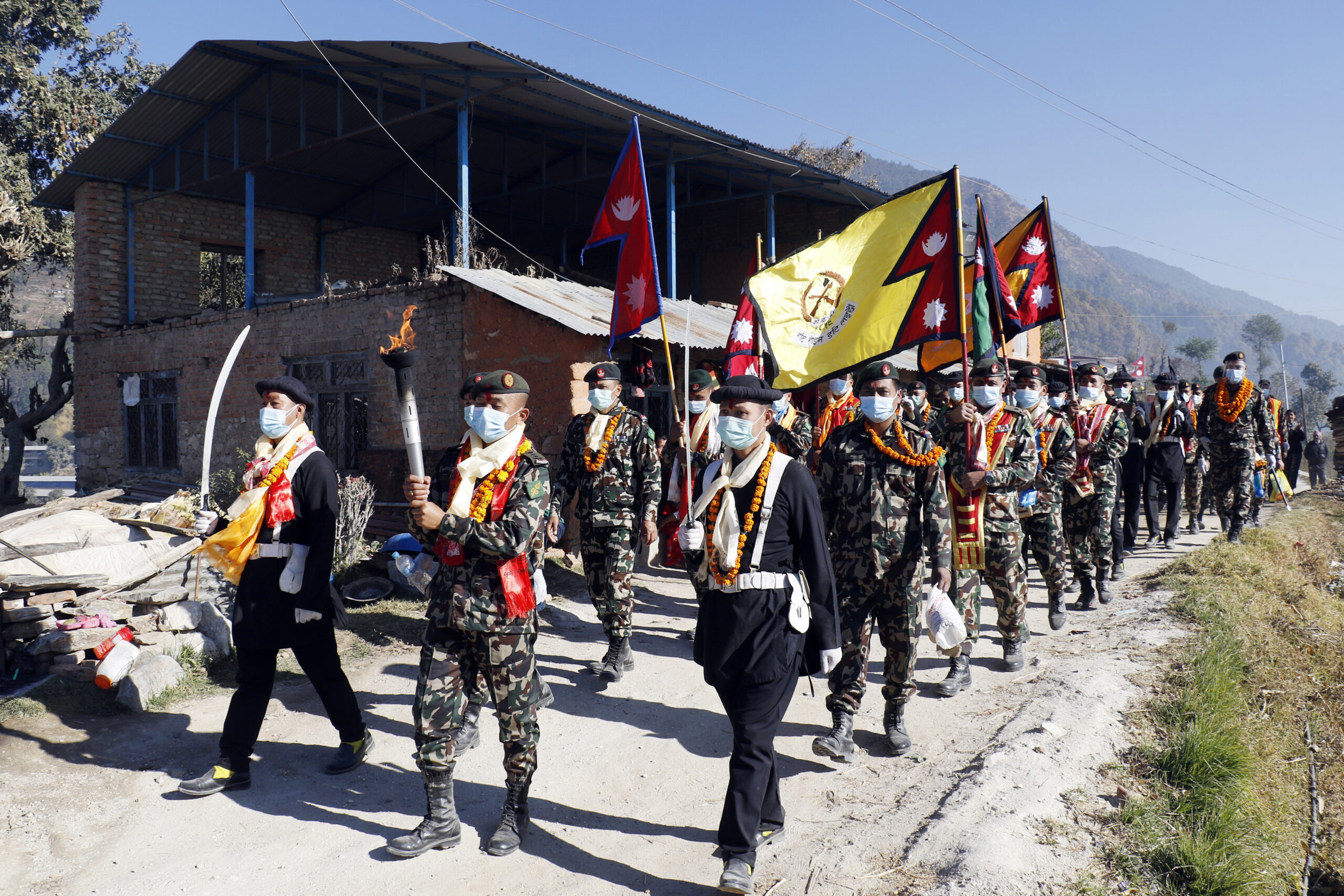 पृथ्वी नारायण शाहको बिजयी मार्गमा सेनाको पदयात्रा