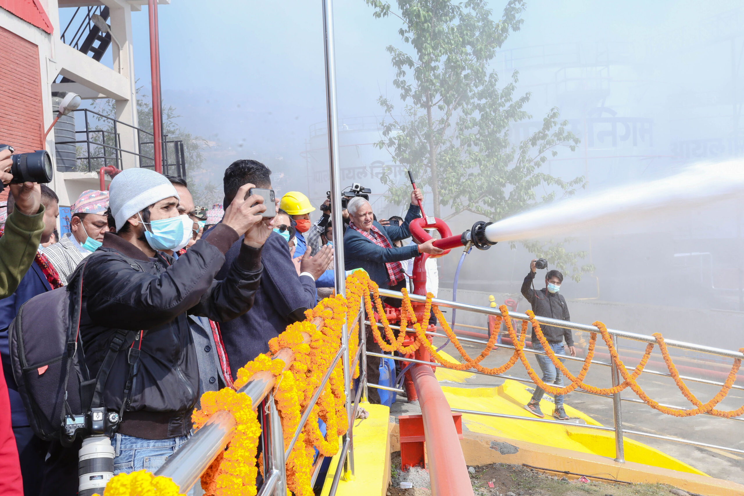 थानकोट डिपोको पहिलो चरणको स्तरोन्नति सकियो, भण्डारण क्षमता अभिवृद्धि गर्न सरकारले सहयोग गर्छः मन्त्री भट्ट 