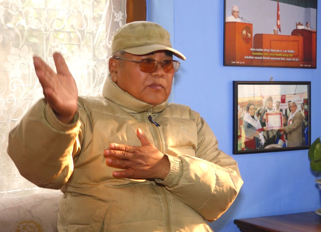 माधव नेपाललाई फालेपछि मात्रै एमाले बलियो हुन्छः कृपासुर शेर्पा, पूर्व मन्त्री एवं एमाले नेता