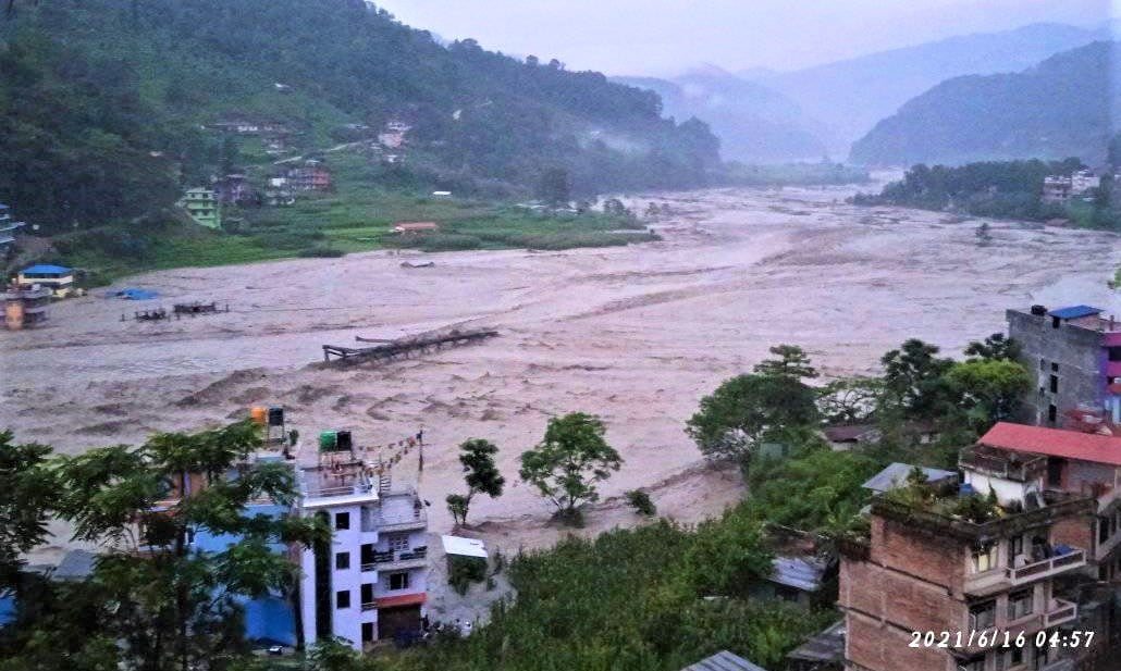 मेलम्ची क्षेत्रमा पूर्वसूचना प्रणाली जडान