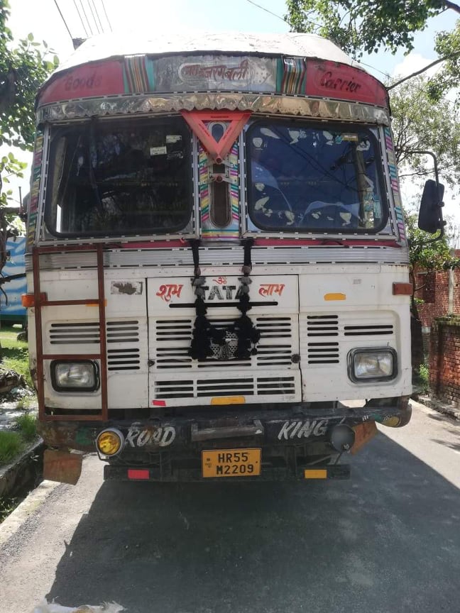 २४७ केजी लागुऔषध गाँजासहित मालबाहक भारतीय ट्रक पक्राउ