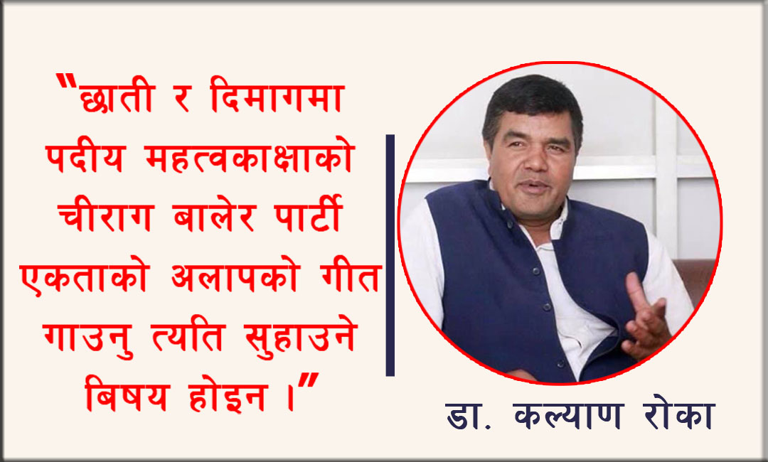 मिडिया घोषित दोस्रो पुस्ता र पार्टी एकताको अलाप