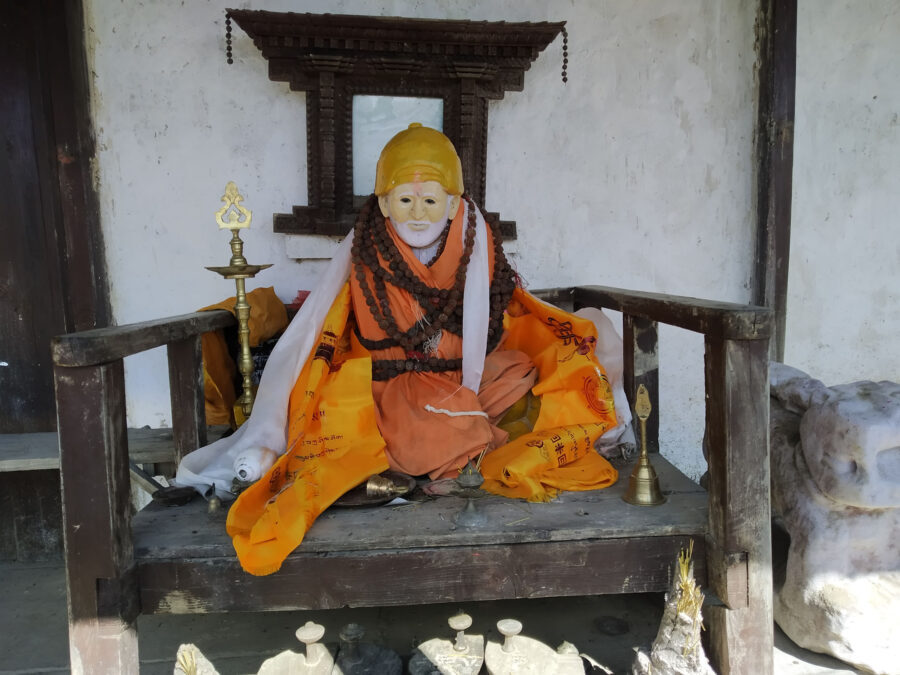 खप्तड बाबाको प्रतिमूर्ति !