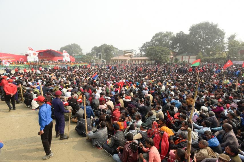 एमाले महाधिवेशनको उद्घाटनसभामा जे देखियो…