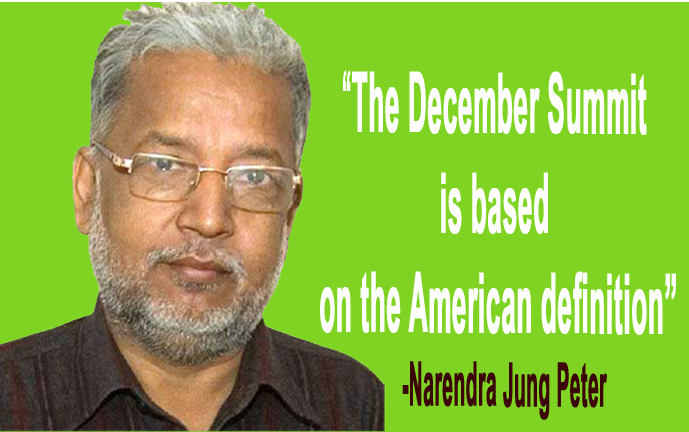 The December Summit is based on the American definition