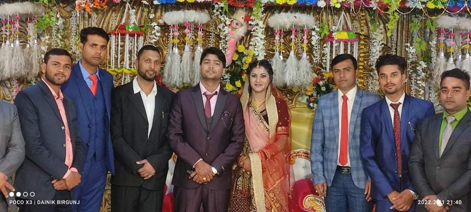 दाईजो प्रथालाई चुनौती दिँदै चौरसियाले गरे आदर्श विवाह !