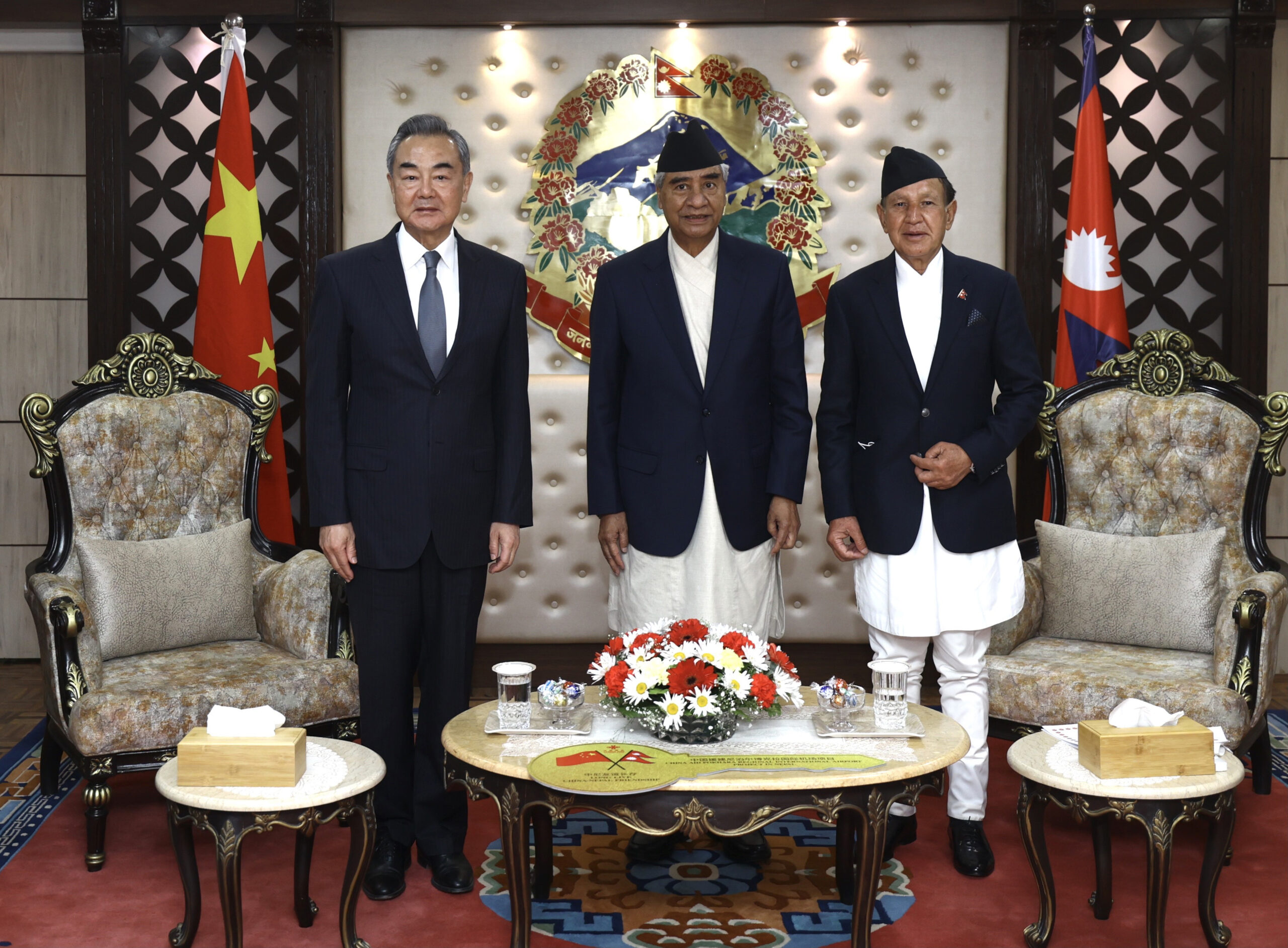 नेपालको प्रतिवद्धताः एक चीन नीति, चीन विरुद्ध नेपाली भूमि प्रयोग गर्न नदिने र चीनीया लगानी स्वागत गर्न तयार