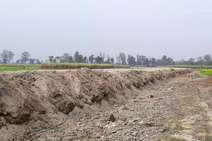 दशगजामा भारतले एकतर्फी ड्याम सहित सडक बनाउदै, नेपाली भूमि डुबानमा पर्ने खतरा