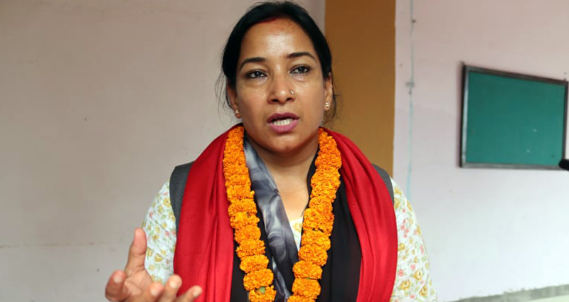 भारतबाट आउने तरकारी रोक्न भरतपुरकी मेयर रेणु दाहालको माग, बजार आफै व्यवस्थापन गर्ने