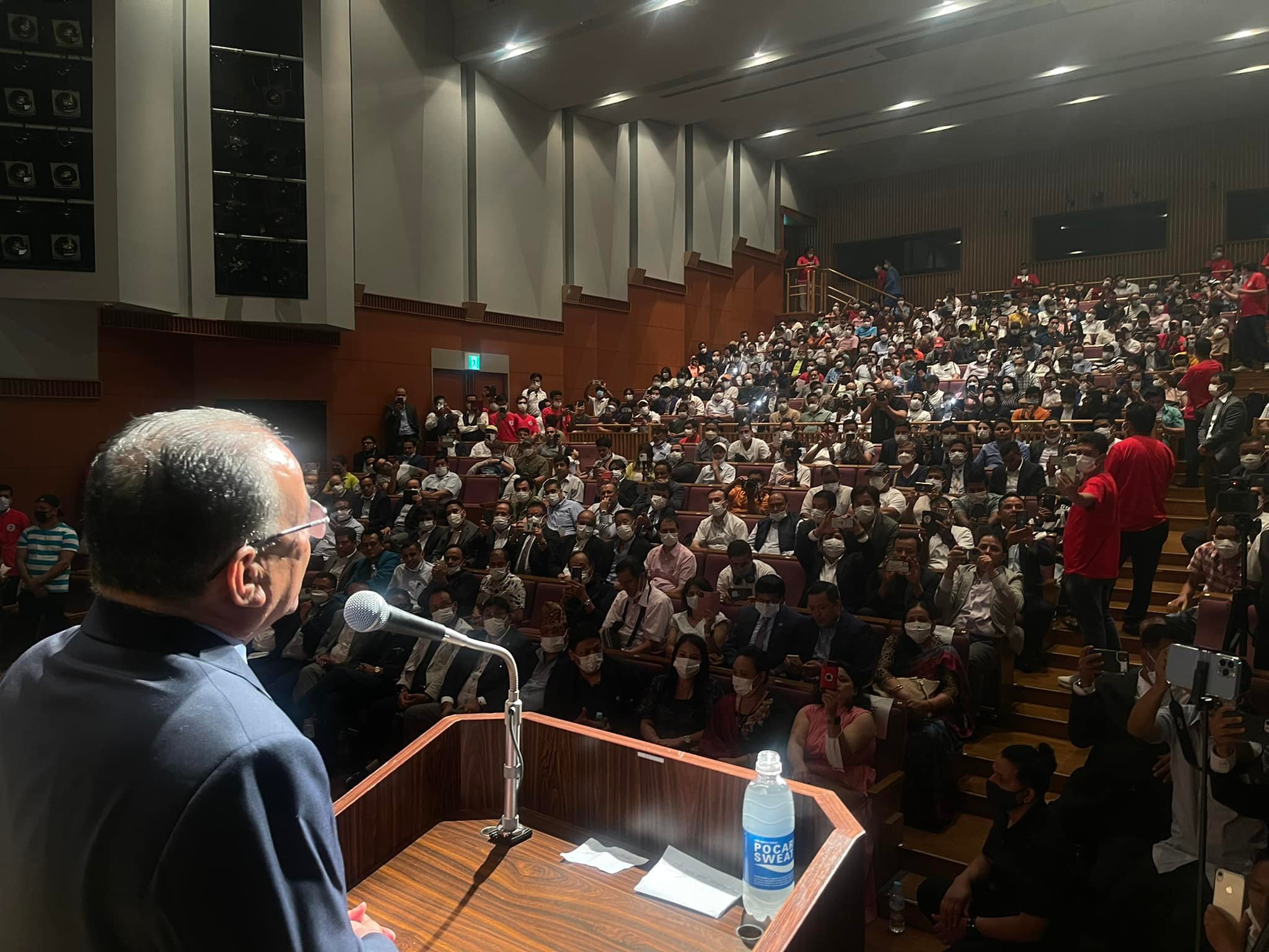 समृद्ध नेपाल निर्माणमा प्रवासीको भूमिका महत्वपूर्ण हुन्छ :अध्यक्ष दाहाल