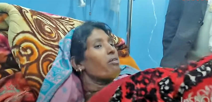 श्रीमती र छोरालाई आगो लगाएर भानुभक्त भागे, छोराको मृत्यु, श्रीमतीको उपचार हुँदै