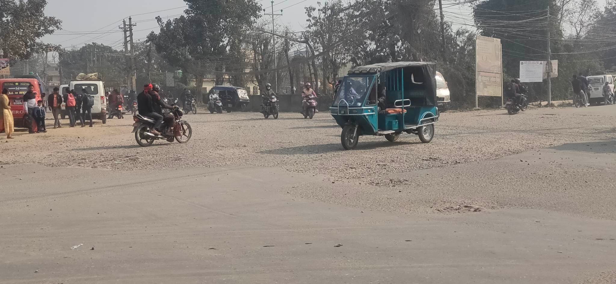 वीरगंज महानगरले चासो नदेखाउदा सडक निर्माण हुन नसकेको स्थानीयको आरोप