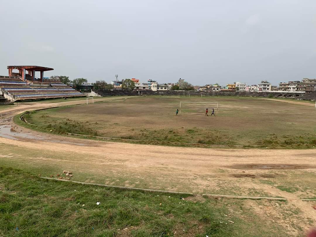 नेपालकै दोस्रो ठूलो रंगशचालाको अवस्था जीर्ण, चासो छैन कसैलाई !