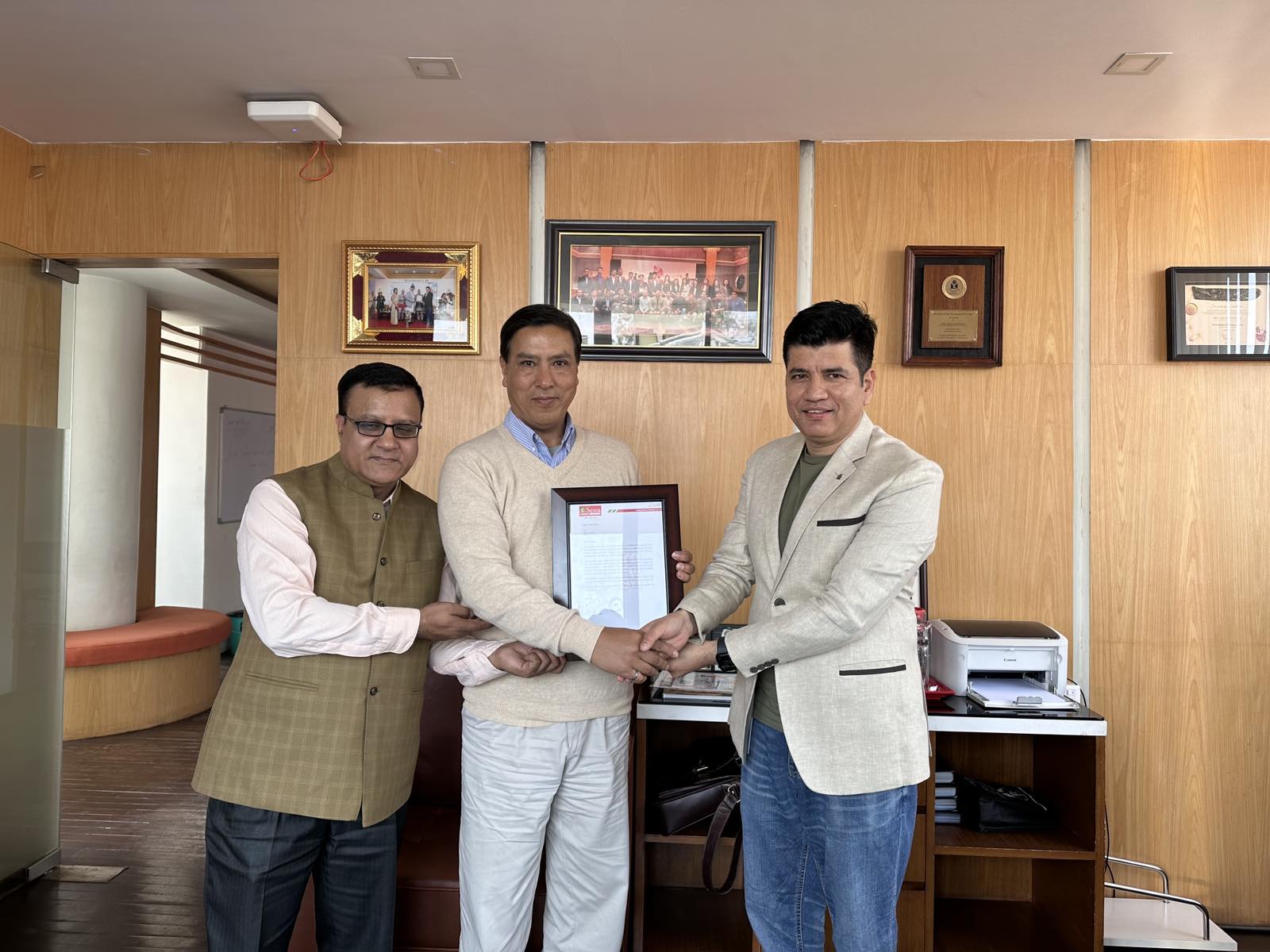 Esewa Money Transfer supports Ishwar Mandir School and Laxmi Cares as part of its Social Responsibility Program