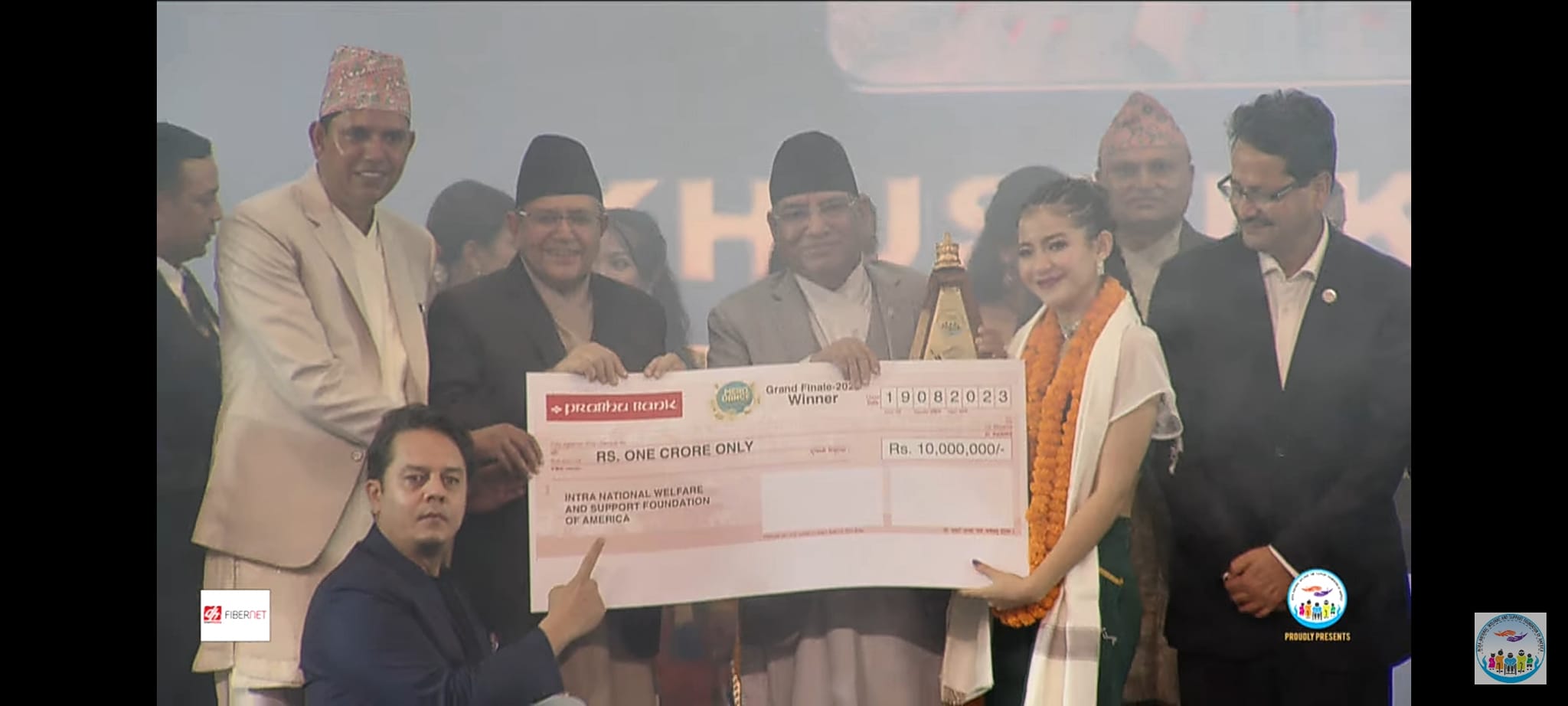 प्रितम राईले जिते एक करोड राशीको मेरो भ्वाईस युनिभर्सको उपाधी, डान्सतर्फ खुसी कार्की प्रथम
