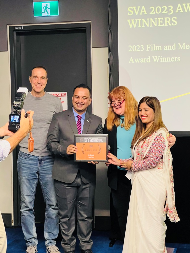 ‘को–हजबेन्ड’ ले जित्यो क्यानडामा नगद पुरस्कारसहित उत्कृष्ट सर्ट फिल्म अवार्ड