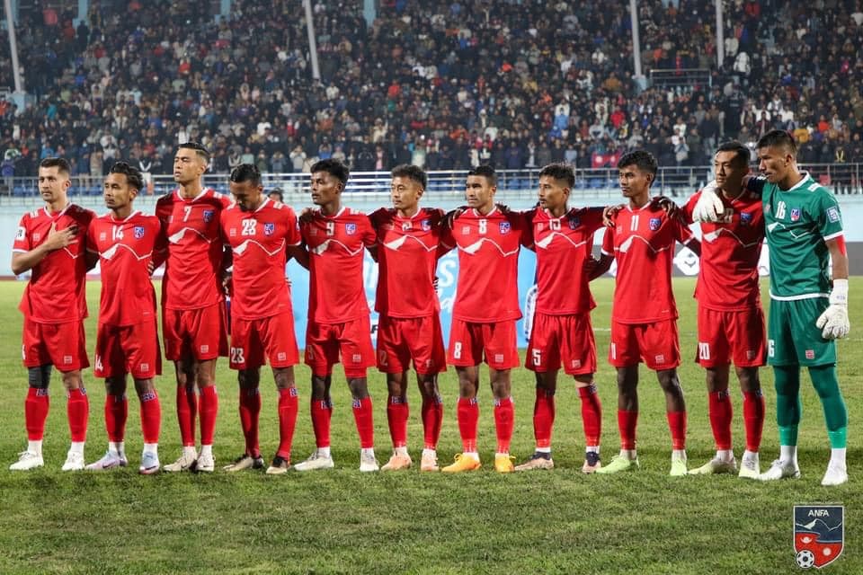नेपाली राष्ट्रिय फुटवल टोलीले आज अफगानिस्तान बिरुद्ध मैत्रीपूर्ण खेल खेल्दै