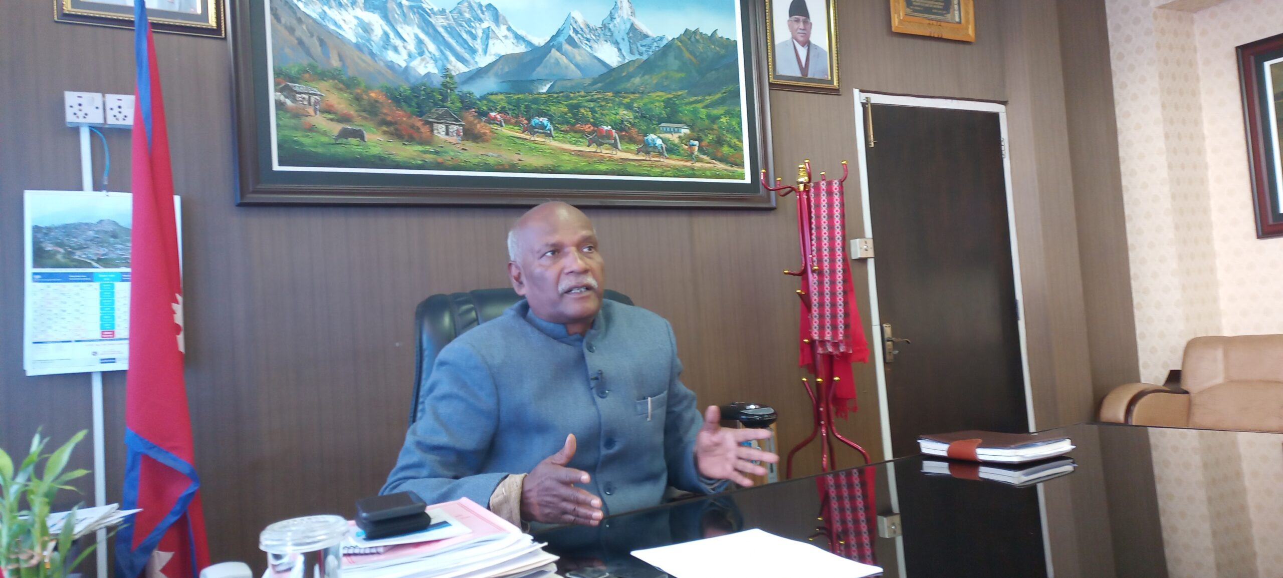 पानीका मुहान सुक्दै जानु हामी सबैका लागि चिन्ताको विषय हो : मन्त्री यादव