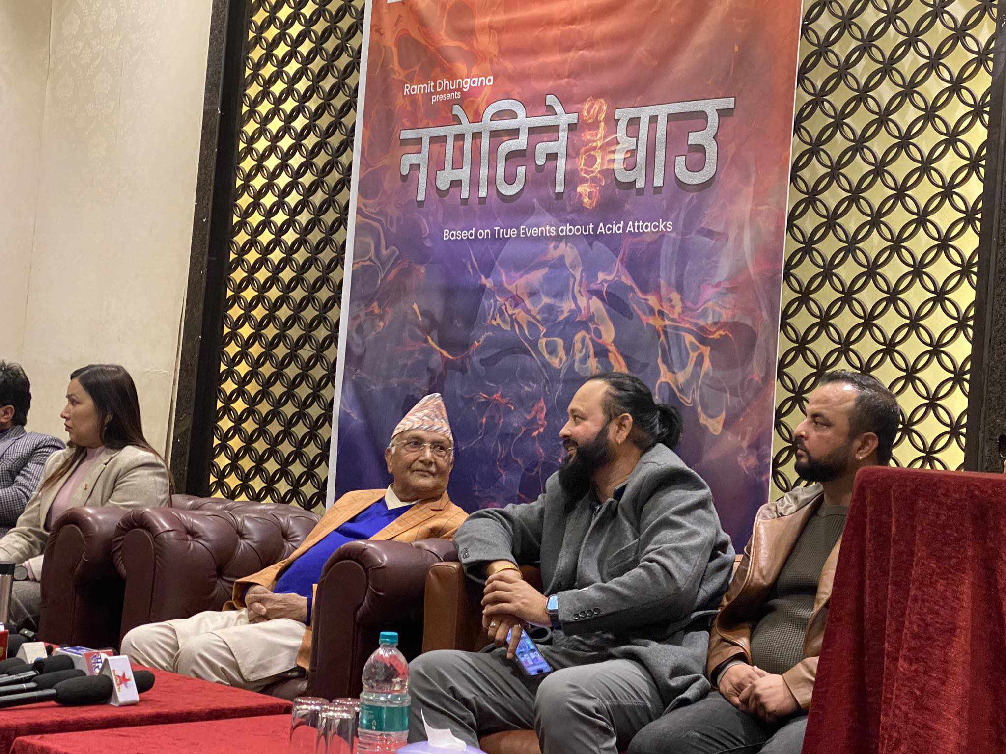 एमाले अध्यक्ष केपी ओलीले अब फिल्म खेल्ने