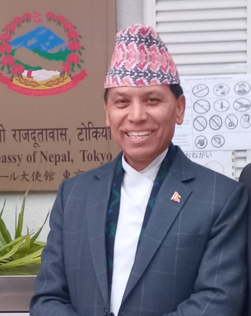 नेपाल–जापान सम्बन्धमा नेपाली समाज उदाहरणीय छ : राजदूत सुवेदी