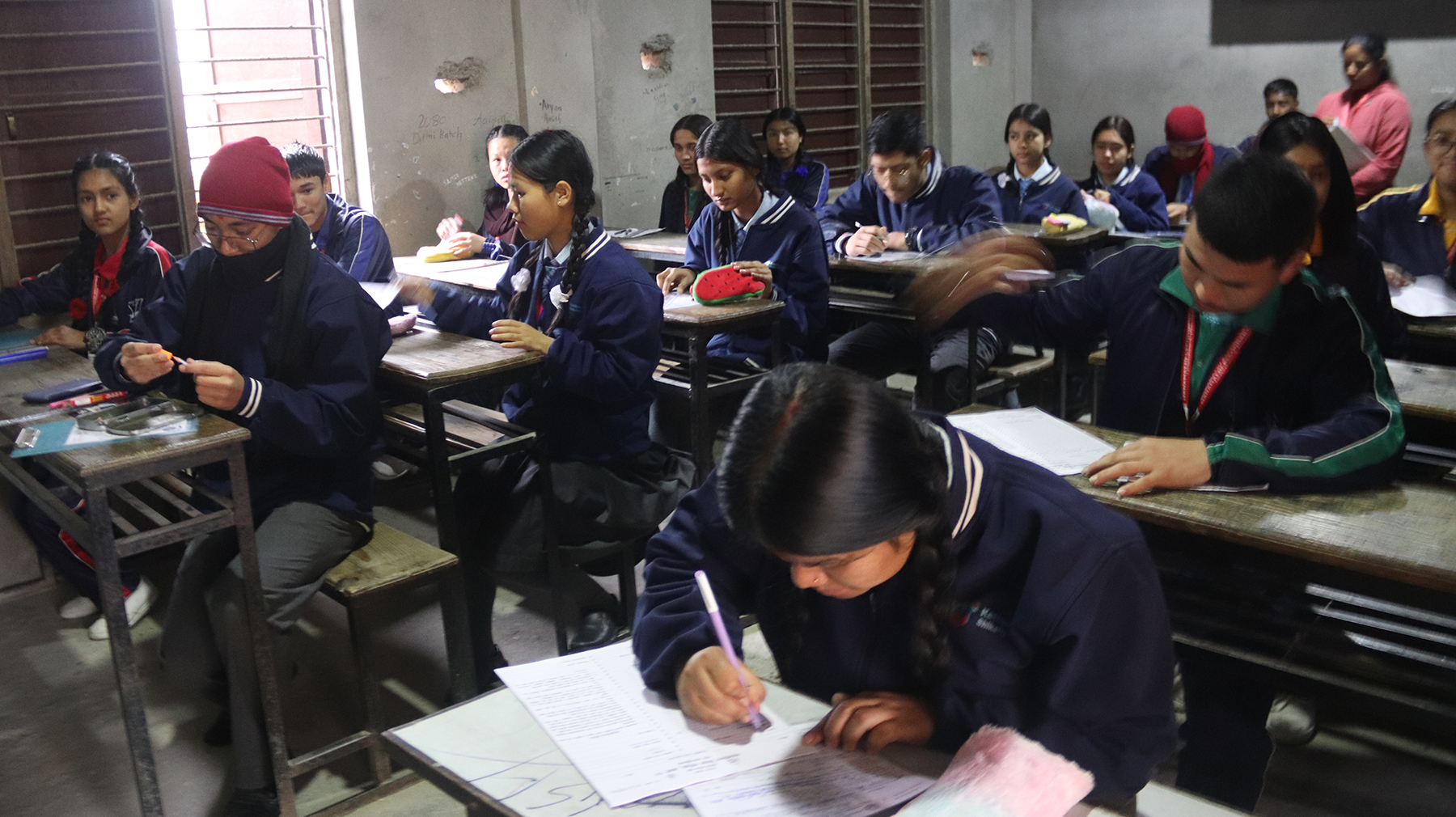 देशभर शान्तिपूर्वक चल्दै एसईइ ( तस्वीरहरु )