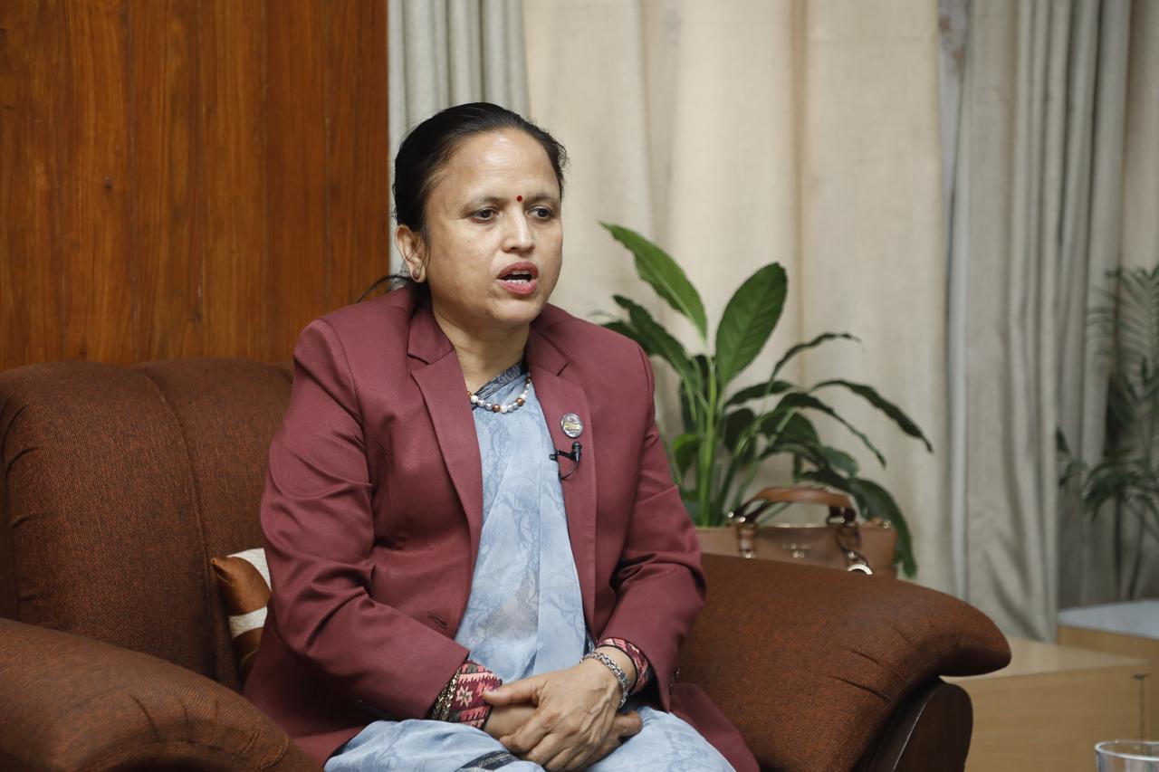 नेपाल ‘आइटी हव’का रूपमा विकास हुँदैछ :  रेखा शर्मा, सञ्चार तथा सूचना प्रविधिमन्त्री