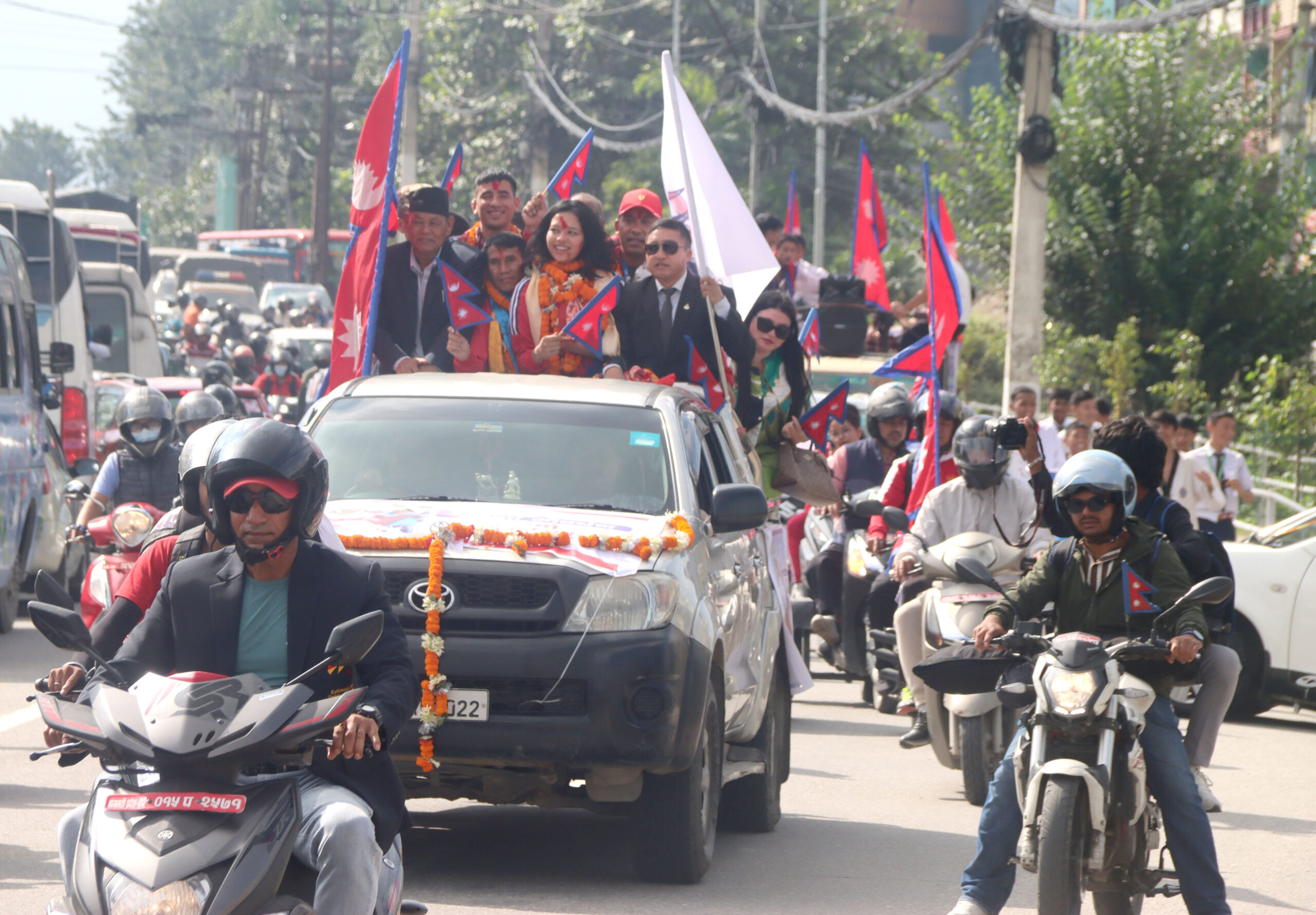 प्यारालिम्पिक्स पदक विजेता गोवर्धनलाई स्वागत !