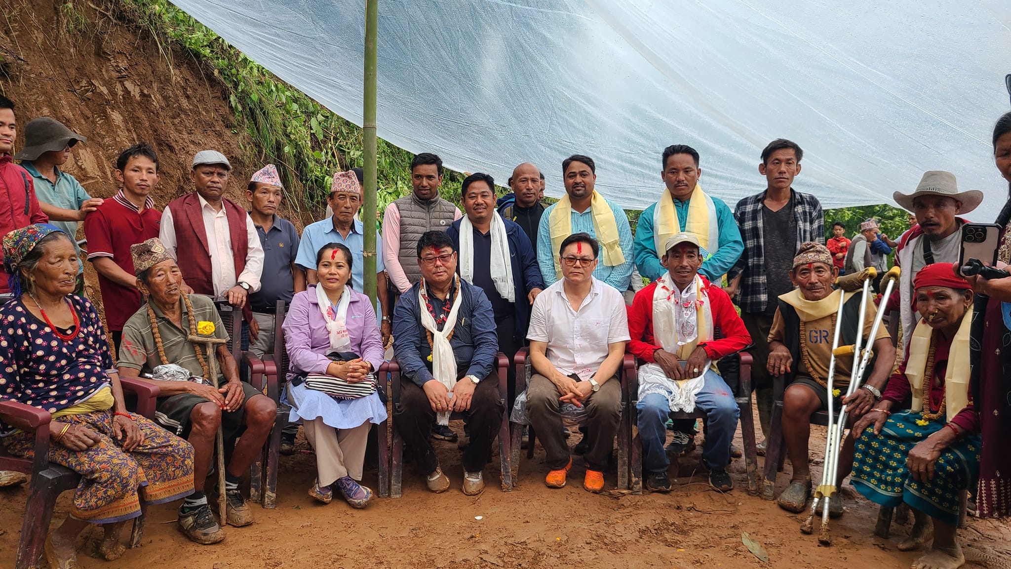 माओवादीले प्रकाश तामाङका लागि घर बनाउन शुरु गर्यो