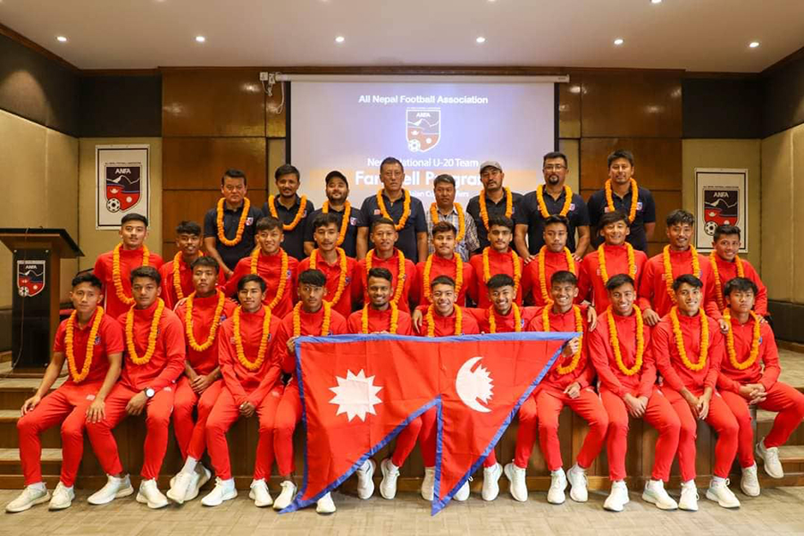 नेपालले एएफसी यु–२० मा भाग लिँदै