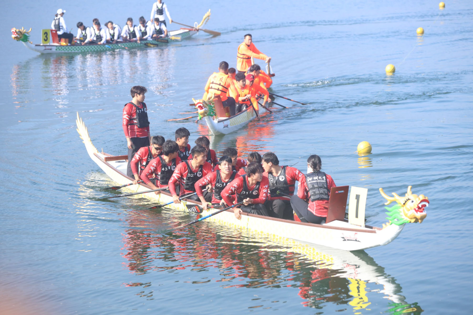 फेवातालमा नेपाली र चीनीया टिम सम्मिलित ड्रागन बोट रेस शुरु