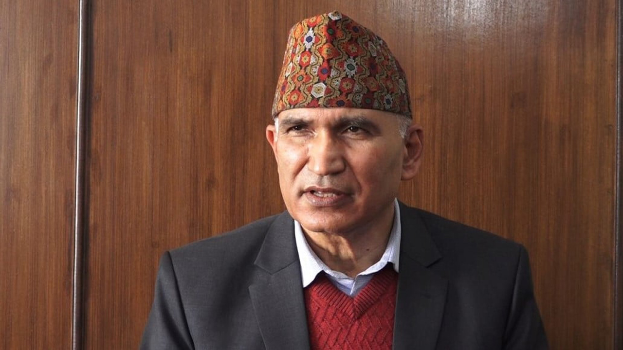नेकपा एमालेका उपाध्यक्ष विष्णु पौडेल सुर्खेतबाट पक्राउ
