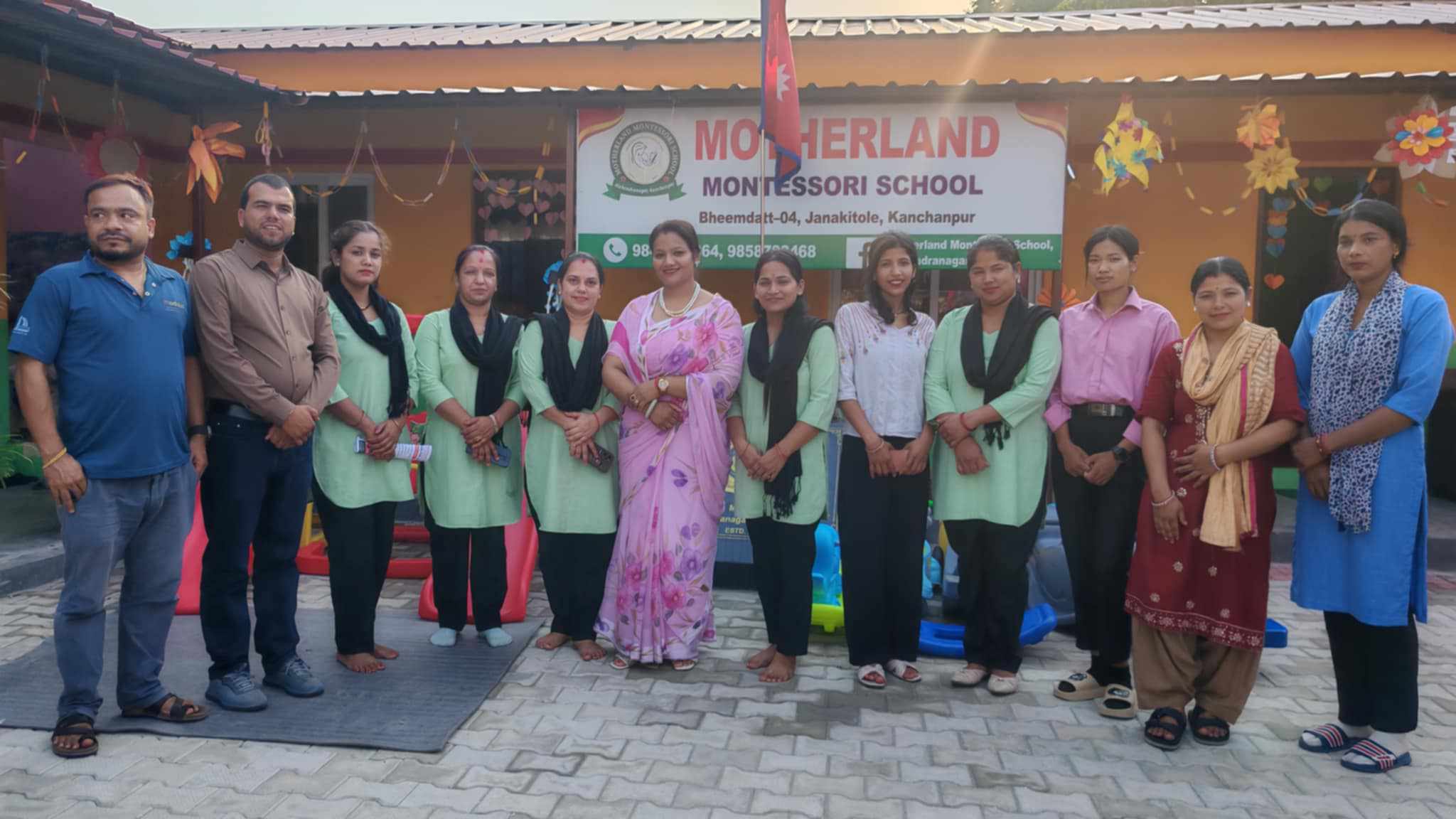 कञ्चनपुरकाे महेन्द्रनगरमा मदरल्याण्ड मण्टेश्वरी विद्यालय संचालनमा