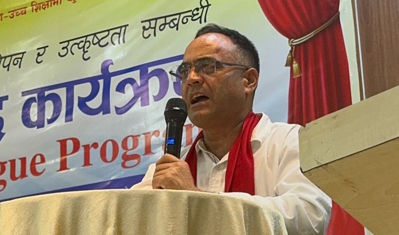 विश्वविद्यालय सुधारका लागि राजनीतिक दलहरूका शीर्ष नेतृत्वको प्रतिवद्धता आवश्यक छ : नैनसिंह महर