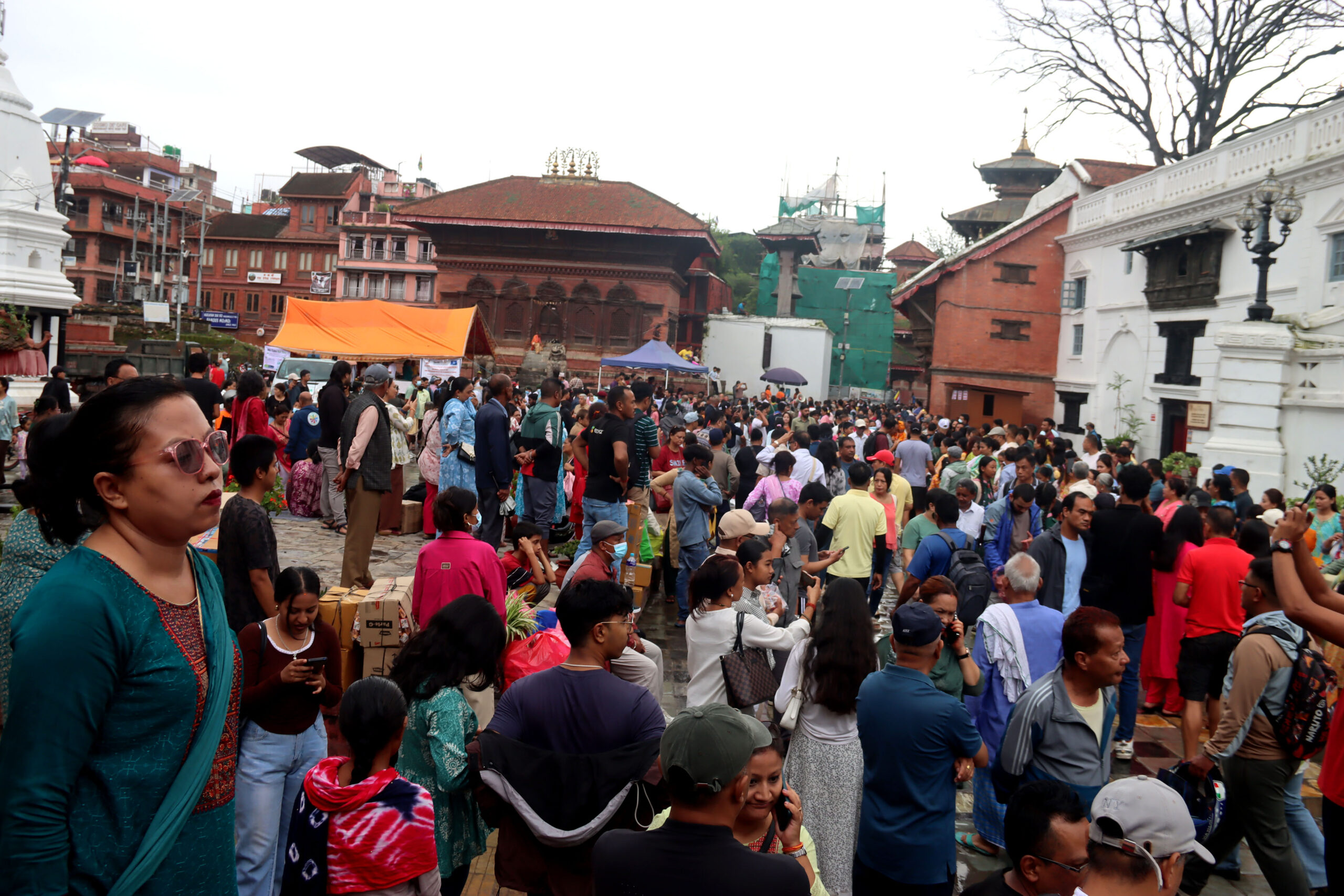 गाईजात्राका अवसरमा राजधानीका टोलटोलबाट सांस्कृतिक झाँकी ( तस्वीरहरु )