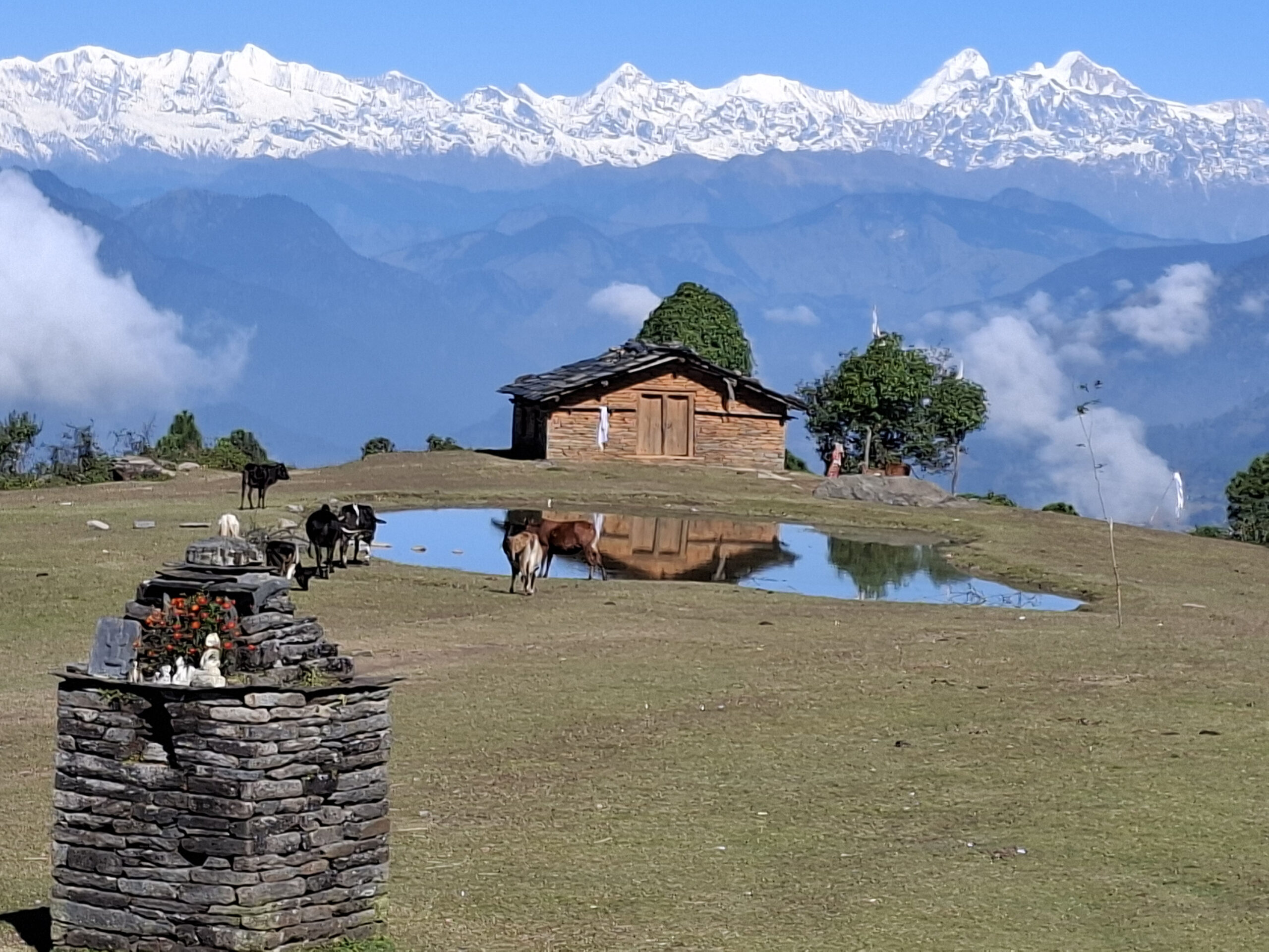 देवथली दह र हिमशृङ्खला !